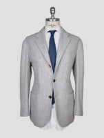 Kiton Gray Cashmere Blazer