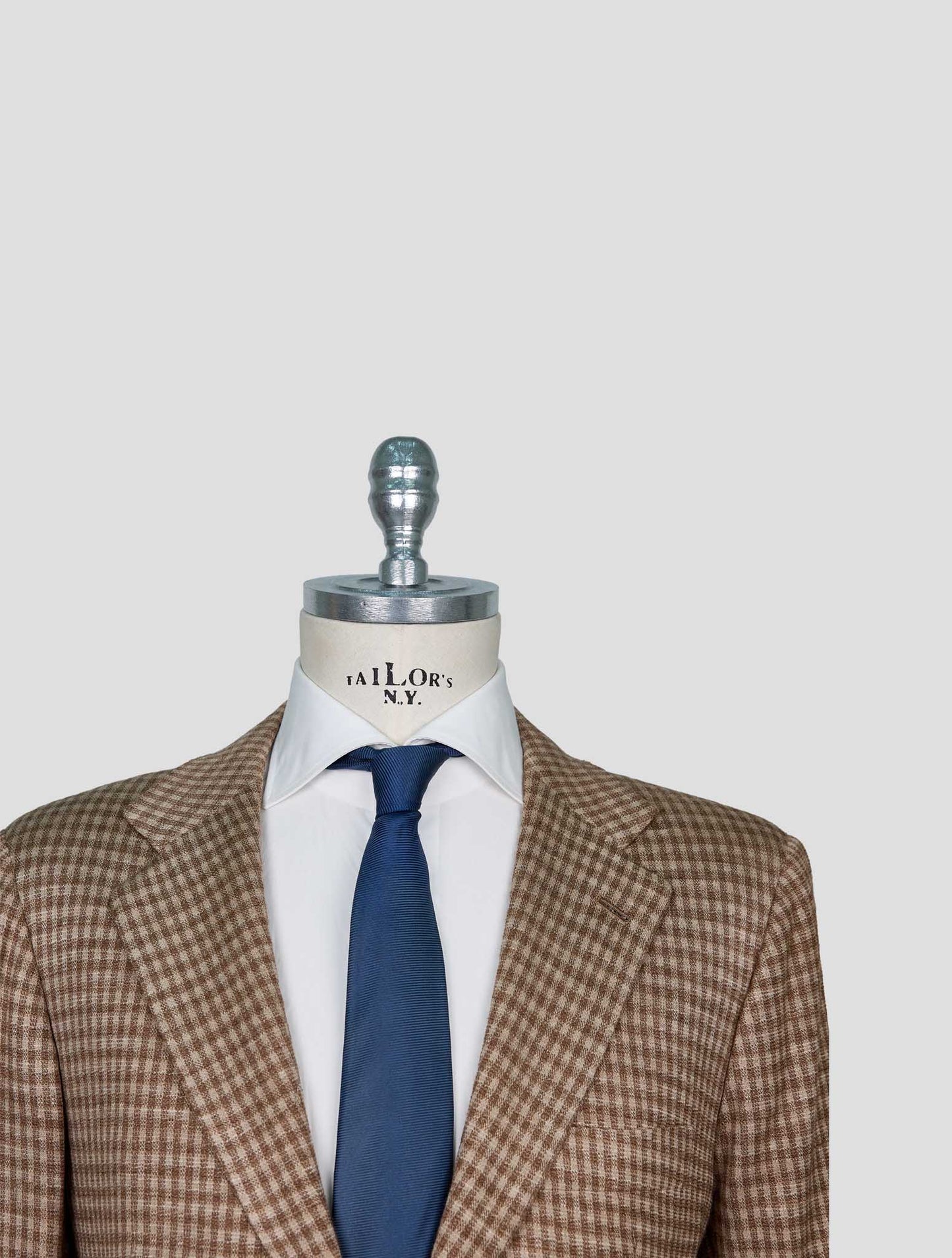 Kiton Beige Cashmere Silk Linen Blazer