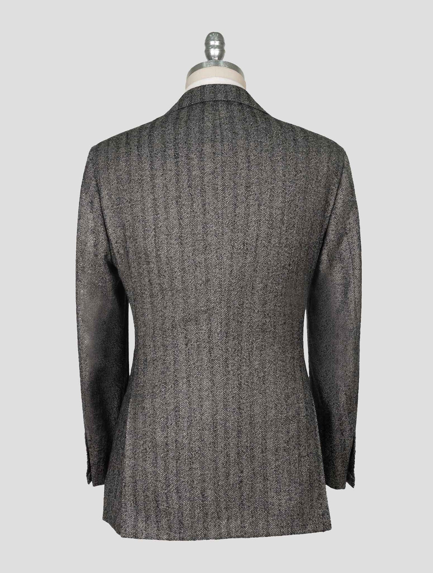 Kiton Gray Cashmere Blazer