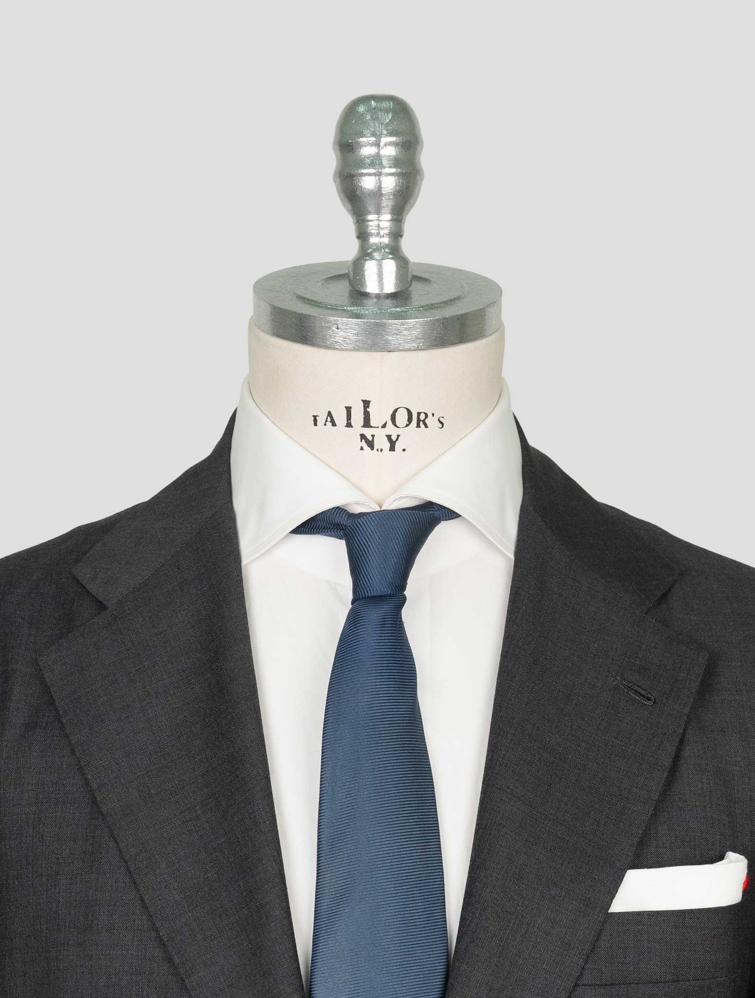 Kiton Gray Wool Suit