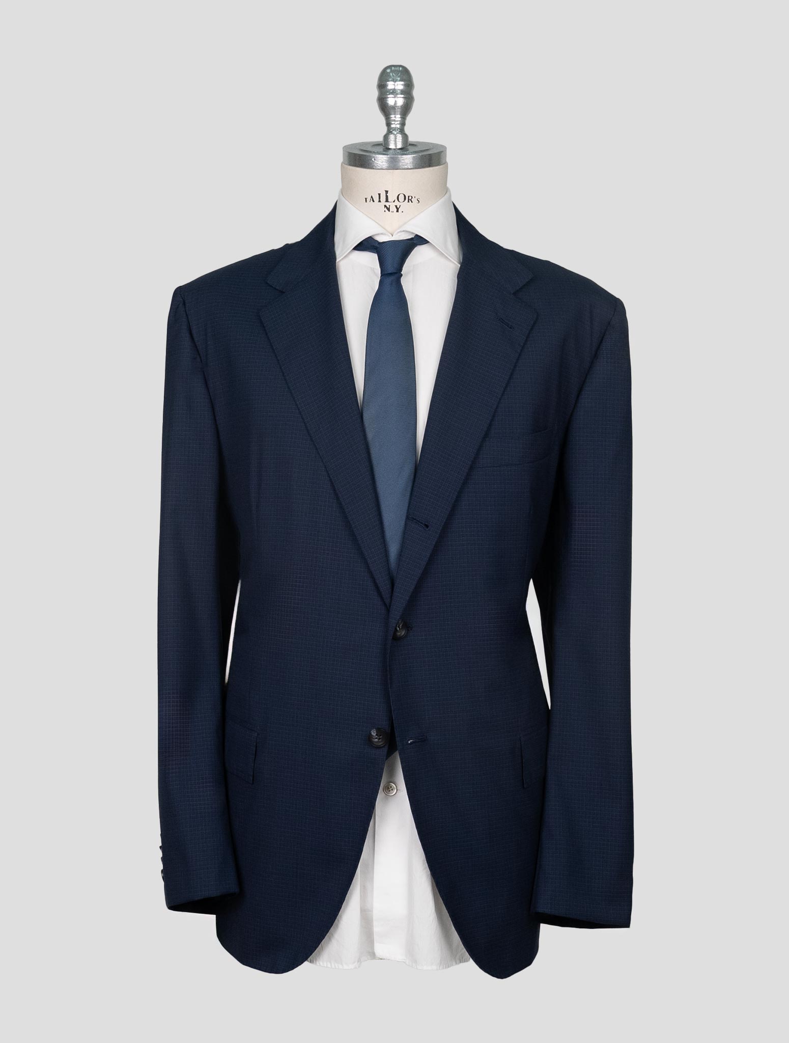 Kiton Blue Wool 160's Suit