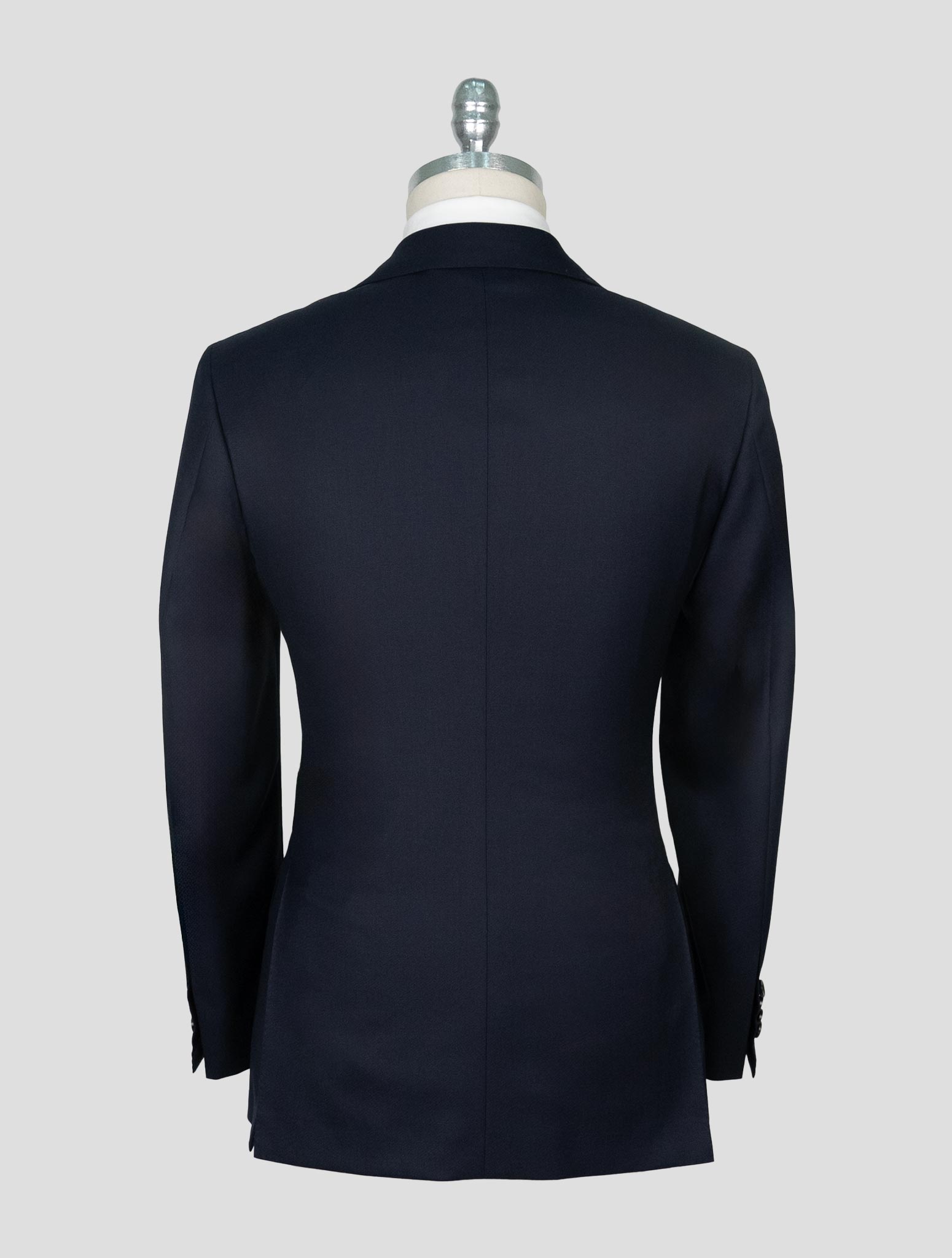 Kiton Blue Wool Suit