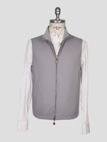 Kiton Gray Pl Viscose Ea Reverse Gilet