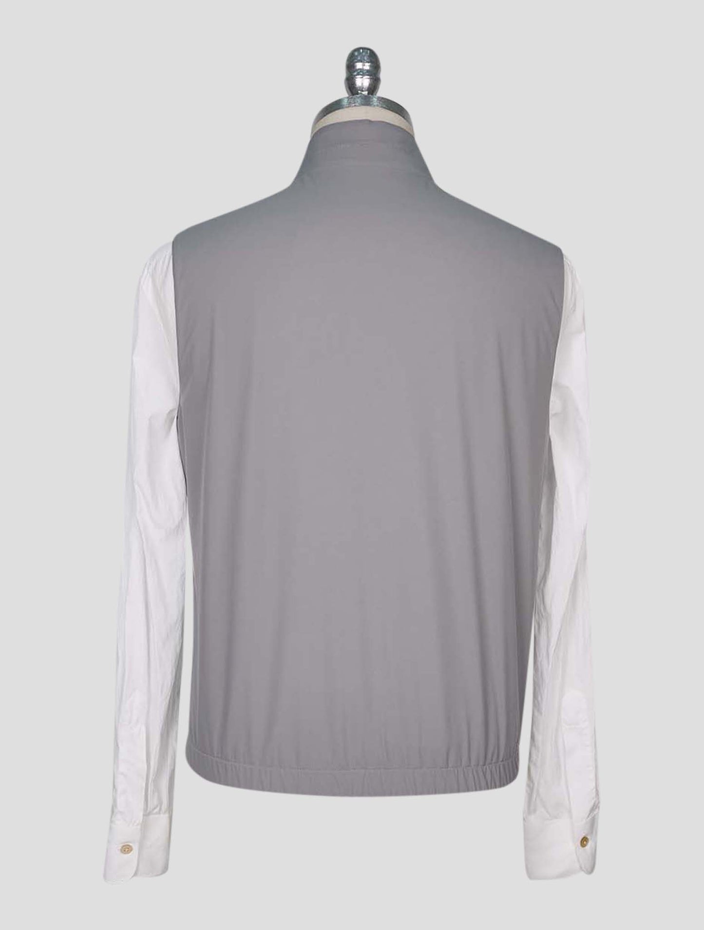 Kiton Gray Pl Viscose Ea Reverse Gilet