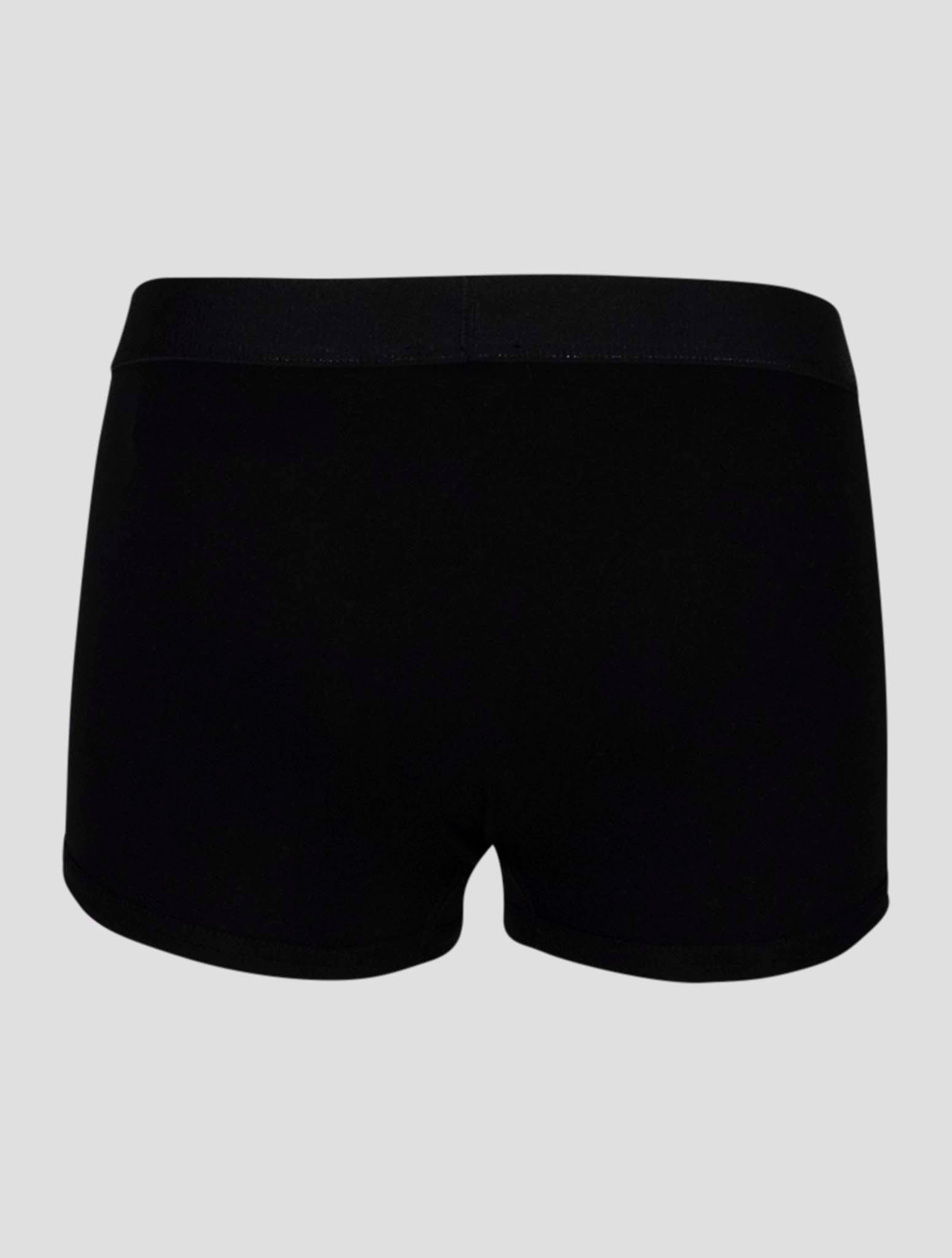 Kiton Black Cotton Ea Boxer