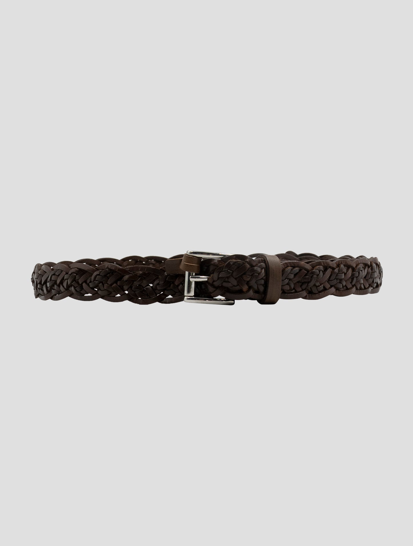 Kiton Brown Leather Belt