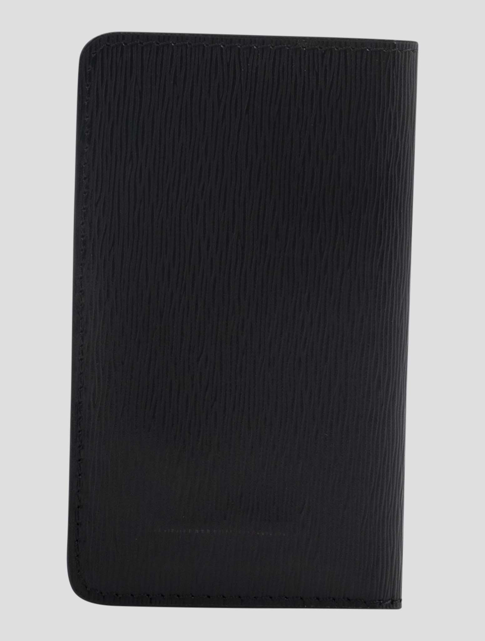 Kiton Black Leather Wallet