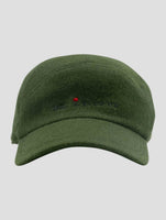 Kiton Green Cashmere Baseball Cap