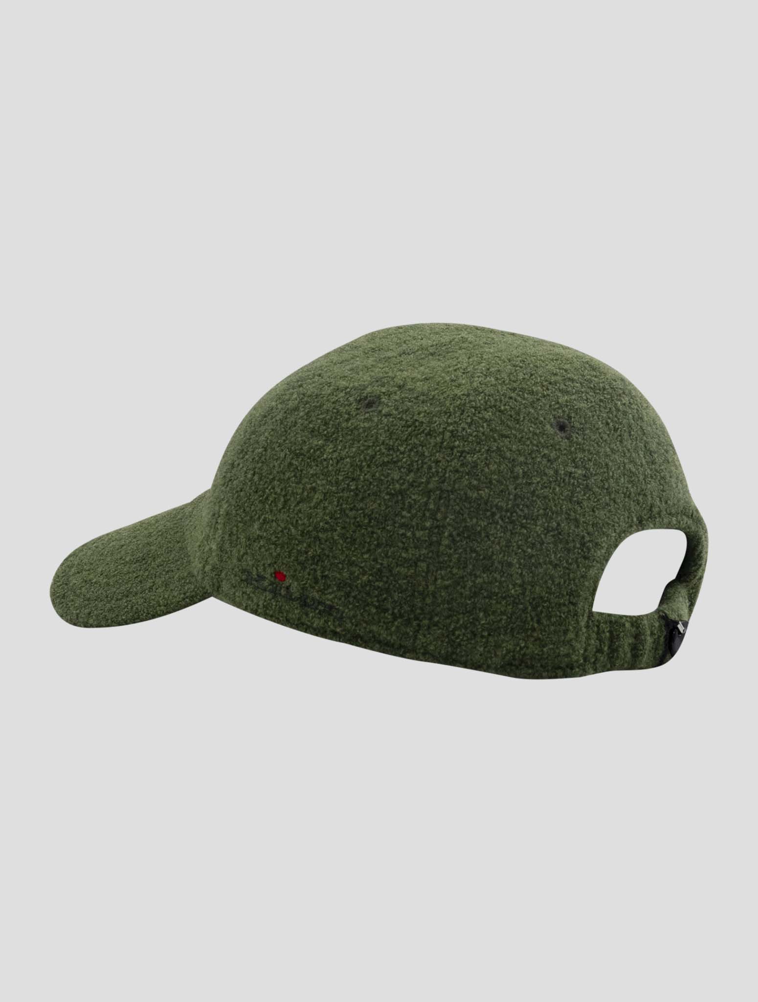 Kiton Green Wool Baseball Cap
