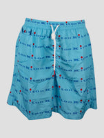 Kiton Light Blue Pl Swim Trunks
