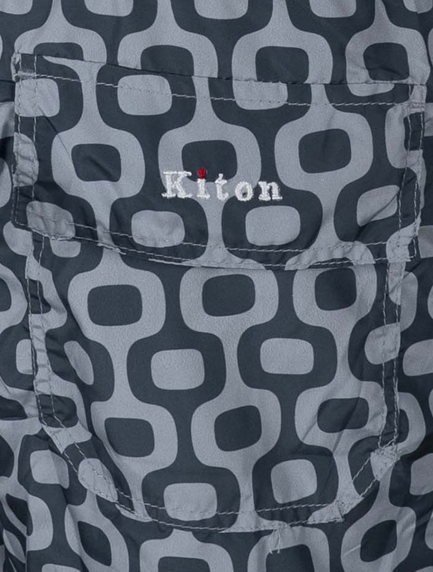 Kiton Dark Gray Pl Swim Trunks
