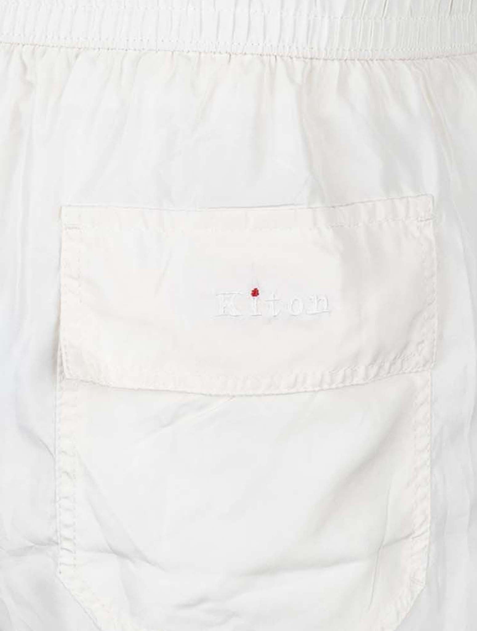 Kiton Light Beige Pl Swim Trunks