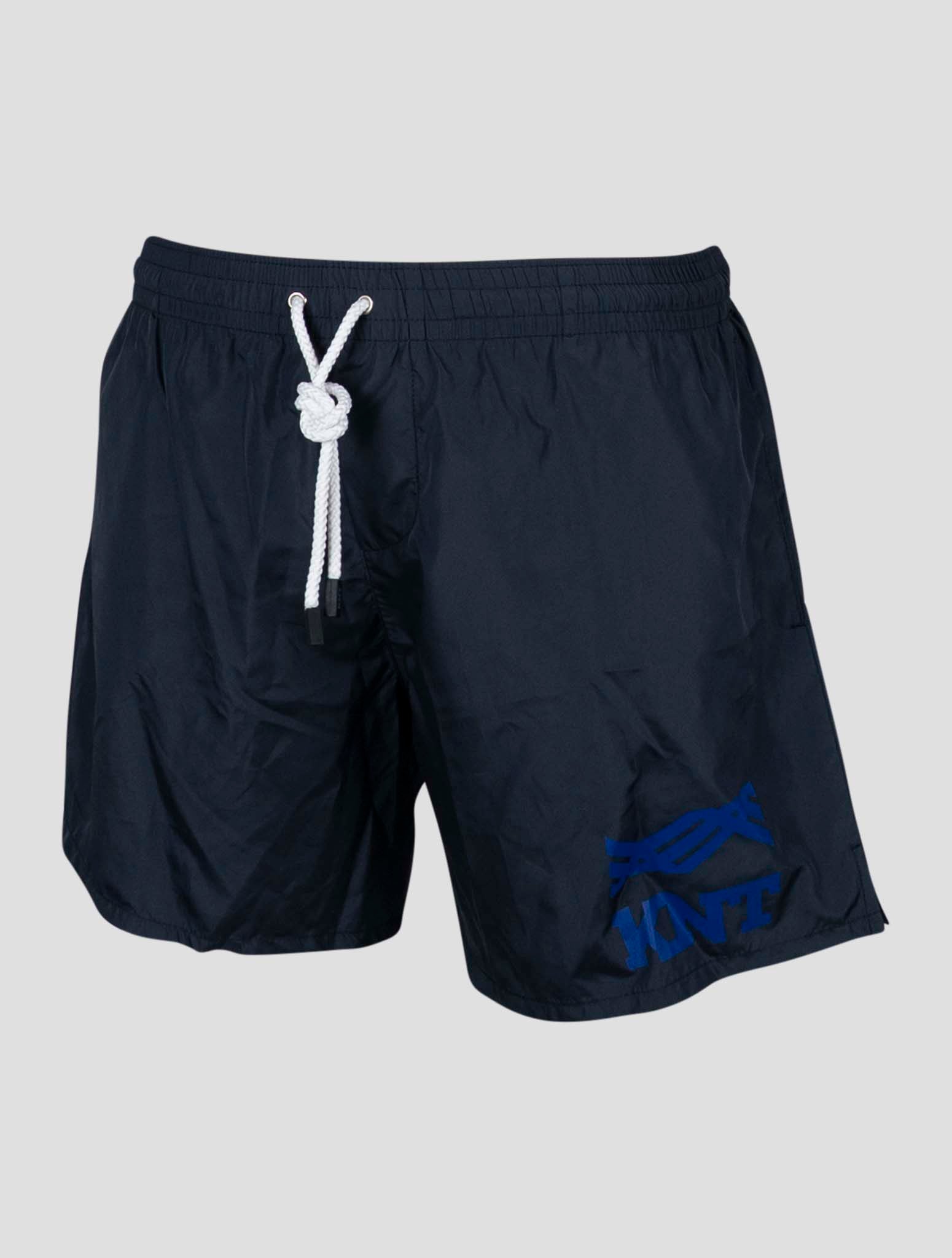 Kiton Knt Blue Pl Swim Trunks