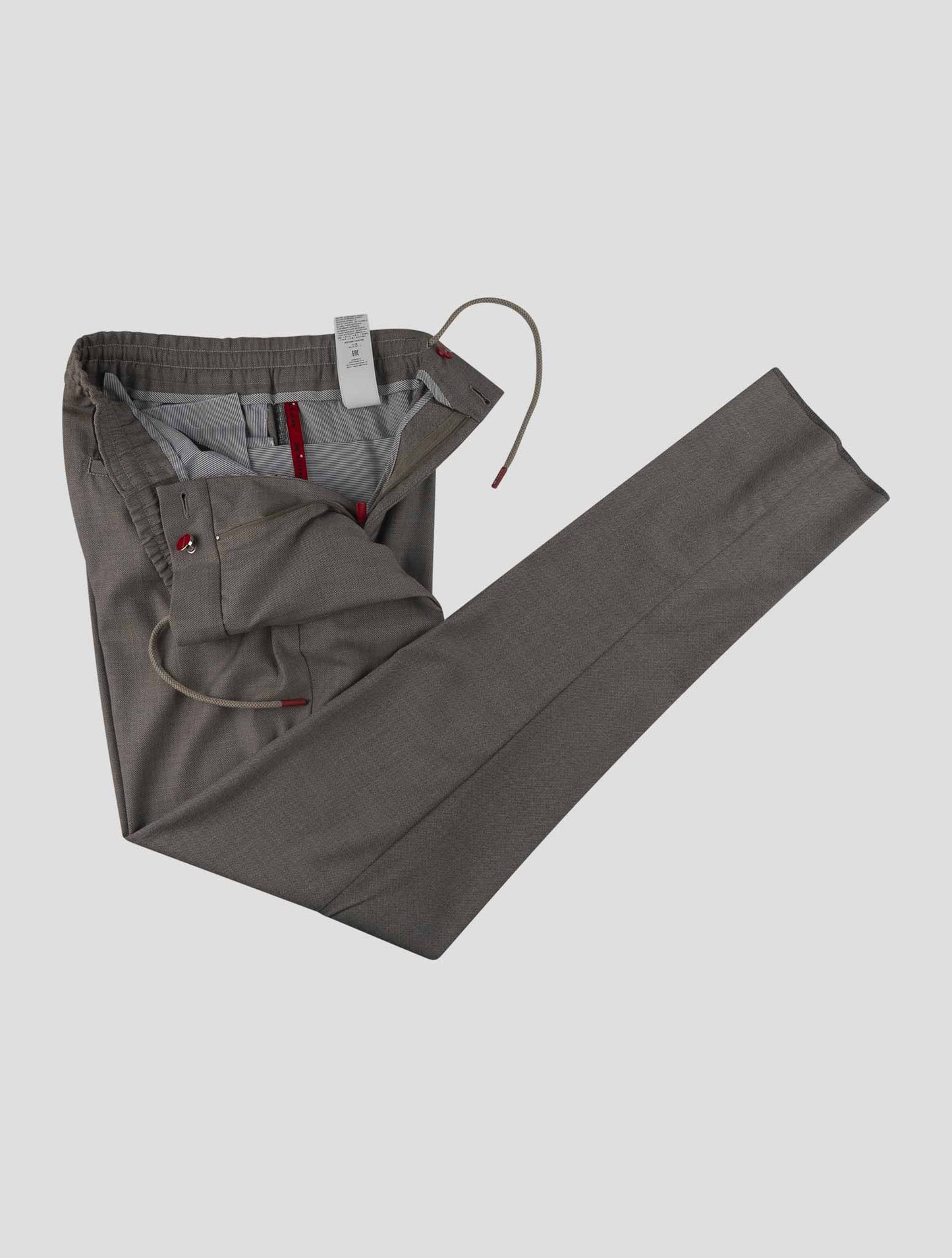 Kiton Gray Wool Pants