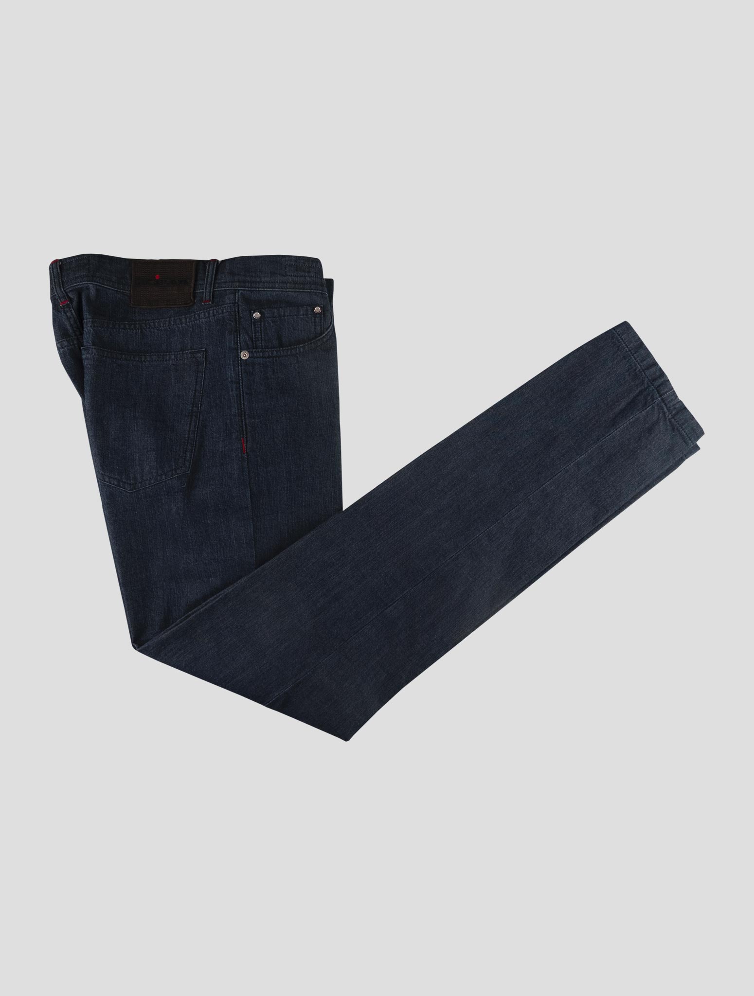 Kiton Blue Cotton Ea Jeans