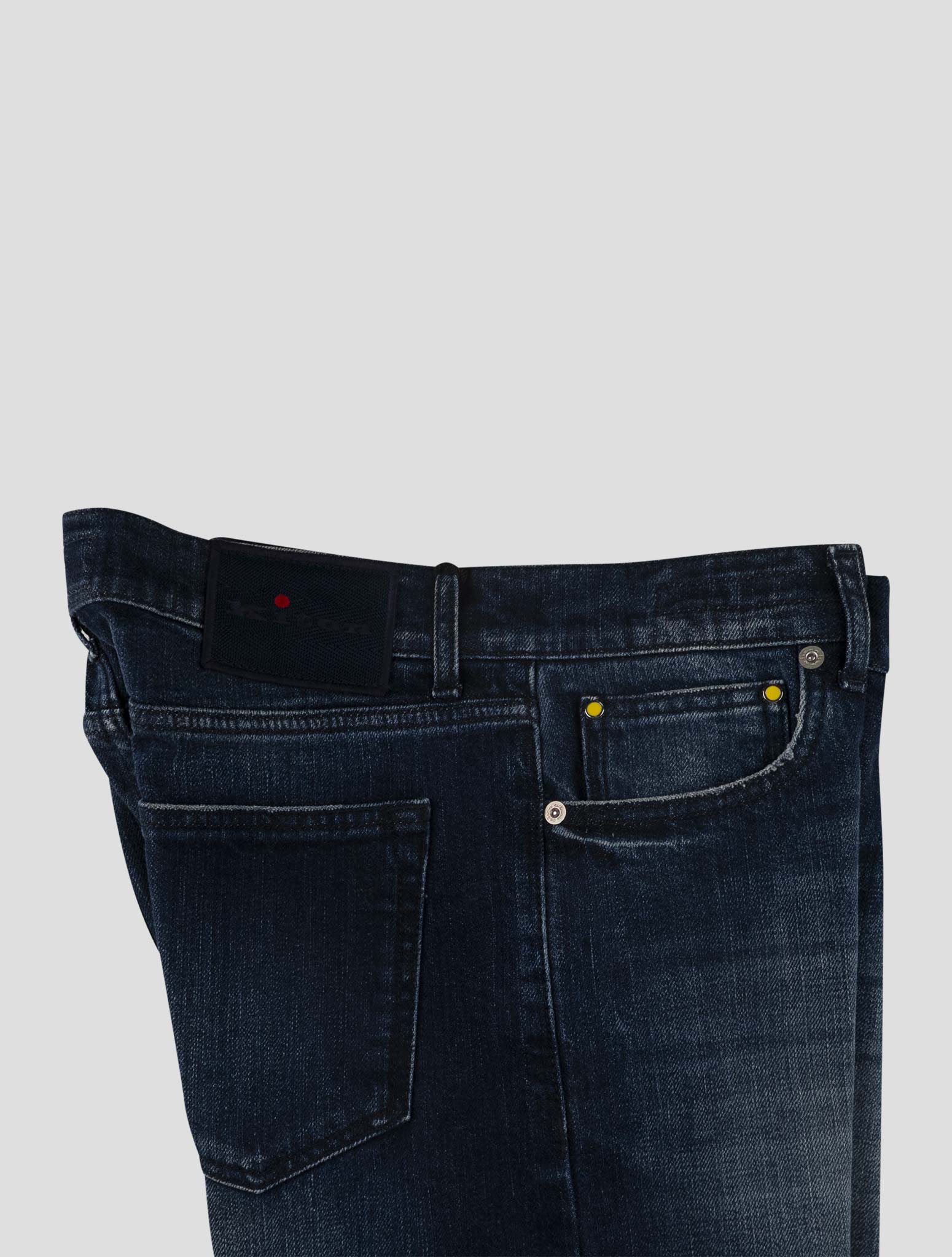 Kiton Blue Cotton Ea Jeans