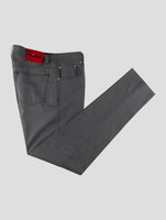 Kiton Gray Wool Pants Mod. Jeans