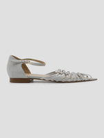 Kiton Gray Leather Suede Sandals Women