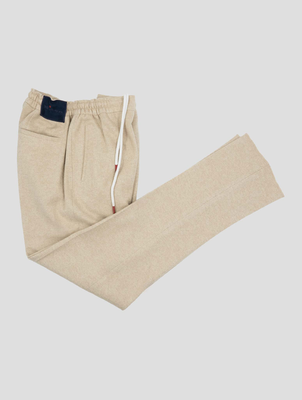 Kiton Beige Cashmere Pa Pants