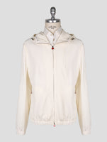 Kiton White Linen Coat