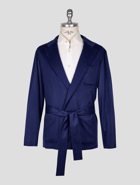 Kiton Blue Cashmere Pa Ea Blazer