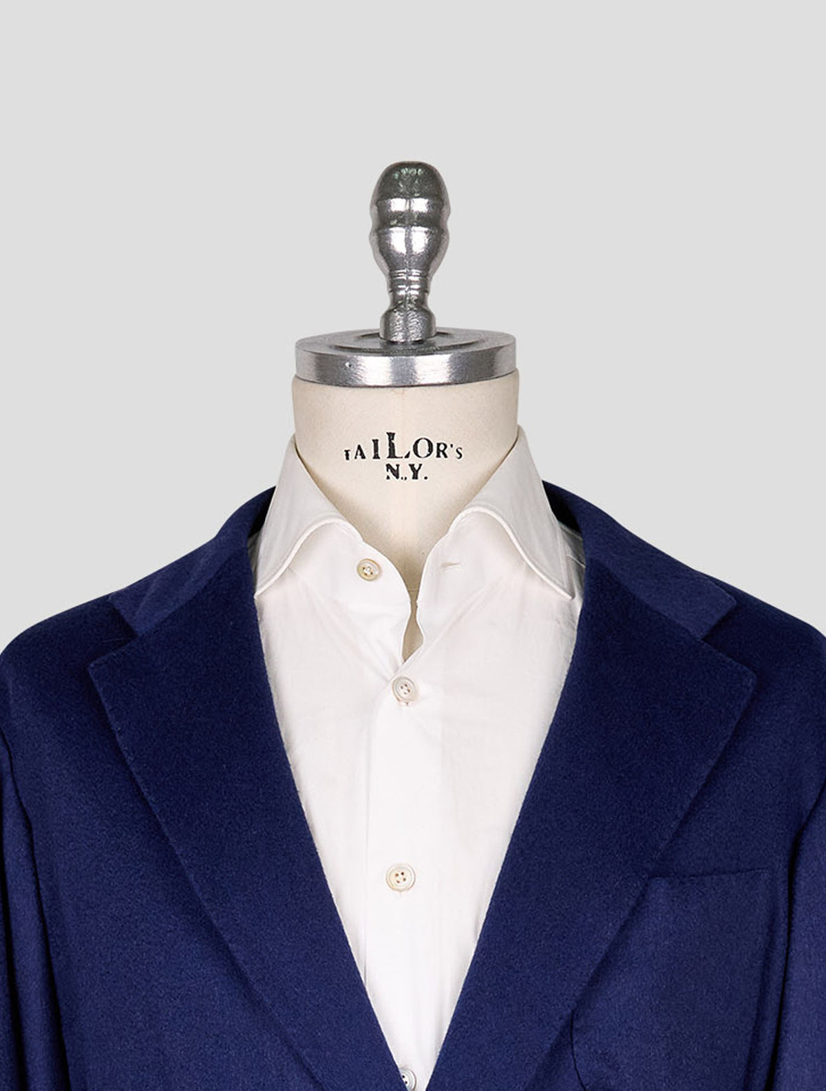 Kiton Blue Cashmere Pa Ea Blazer