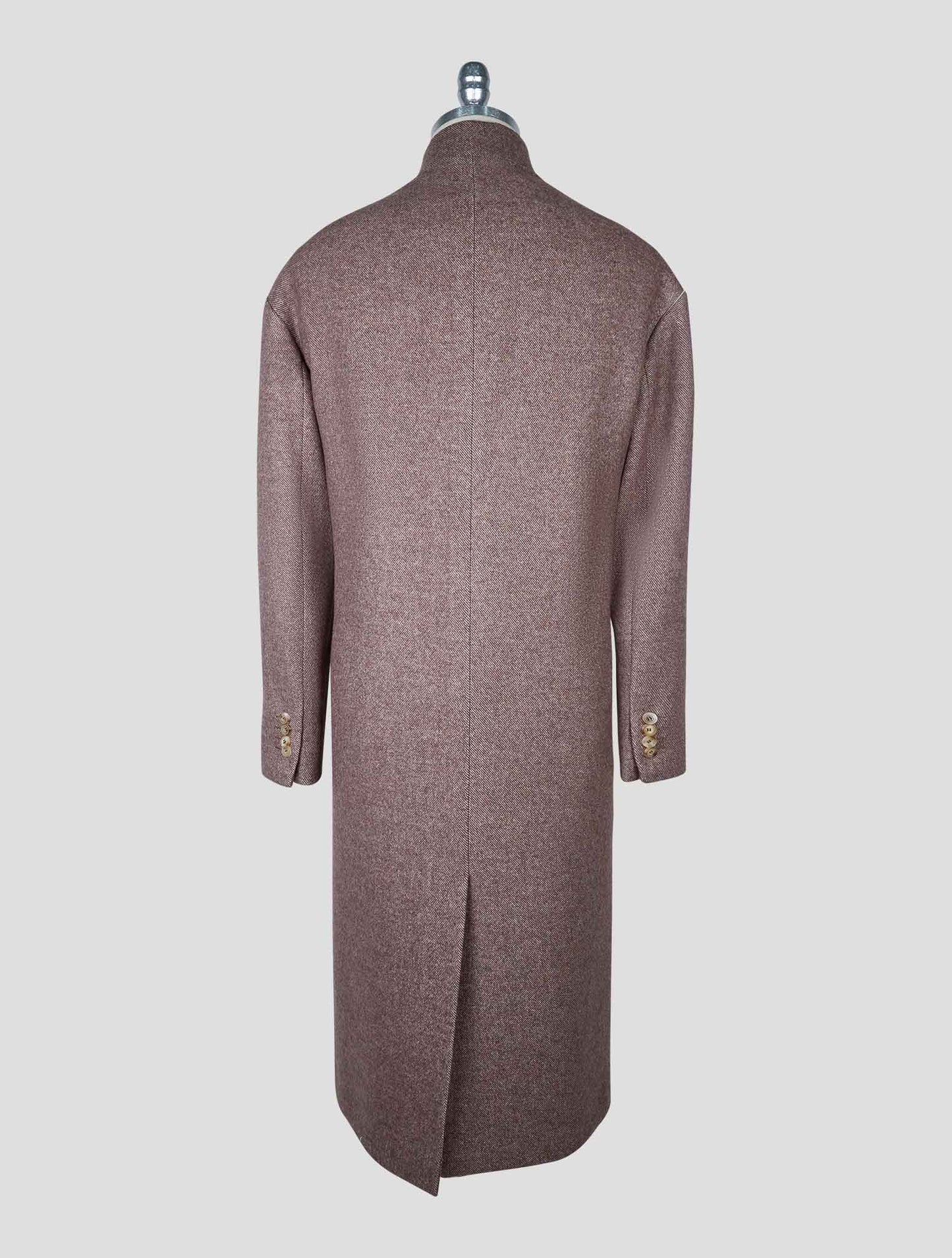Kiton Brown Cashmere Overcoat