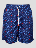 Kiton Blue Pl Swim Trunks