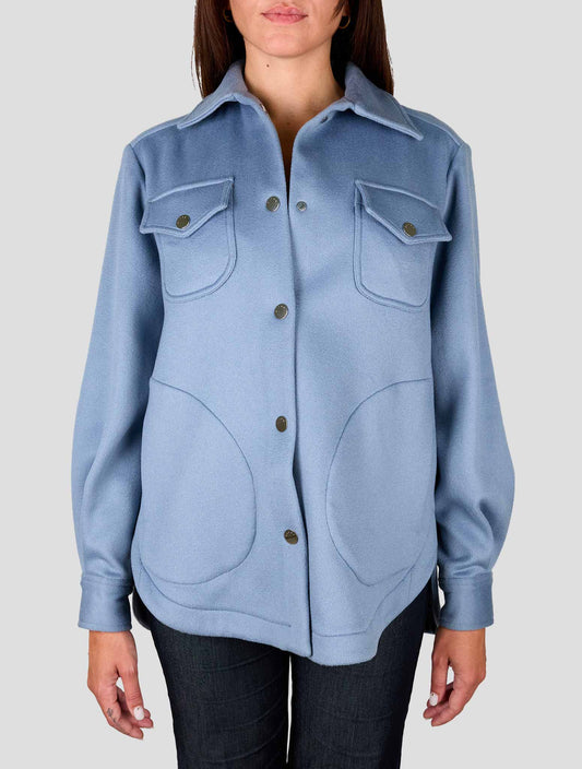 Kiton Gray Cashmere Blazer