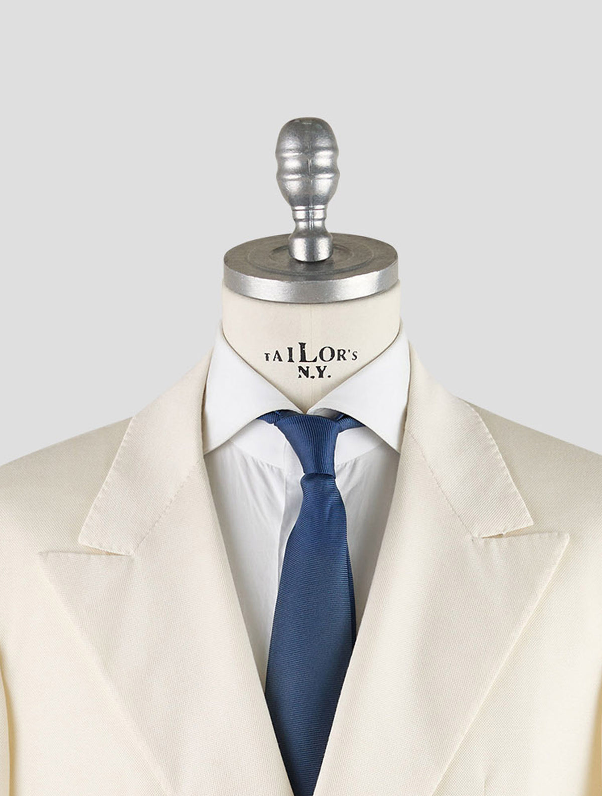 Kiton Knt White Cashmere Blazer