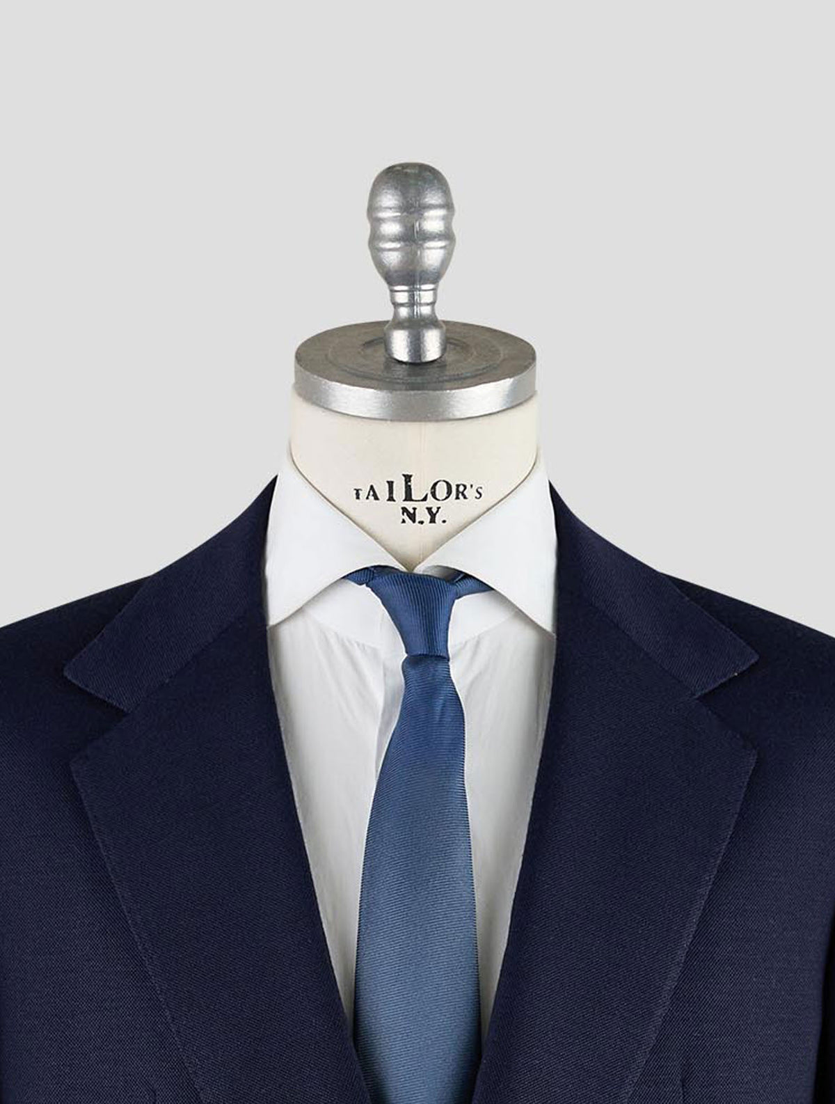 Kiton Knt Blue Cashmere Blazer