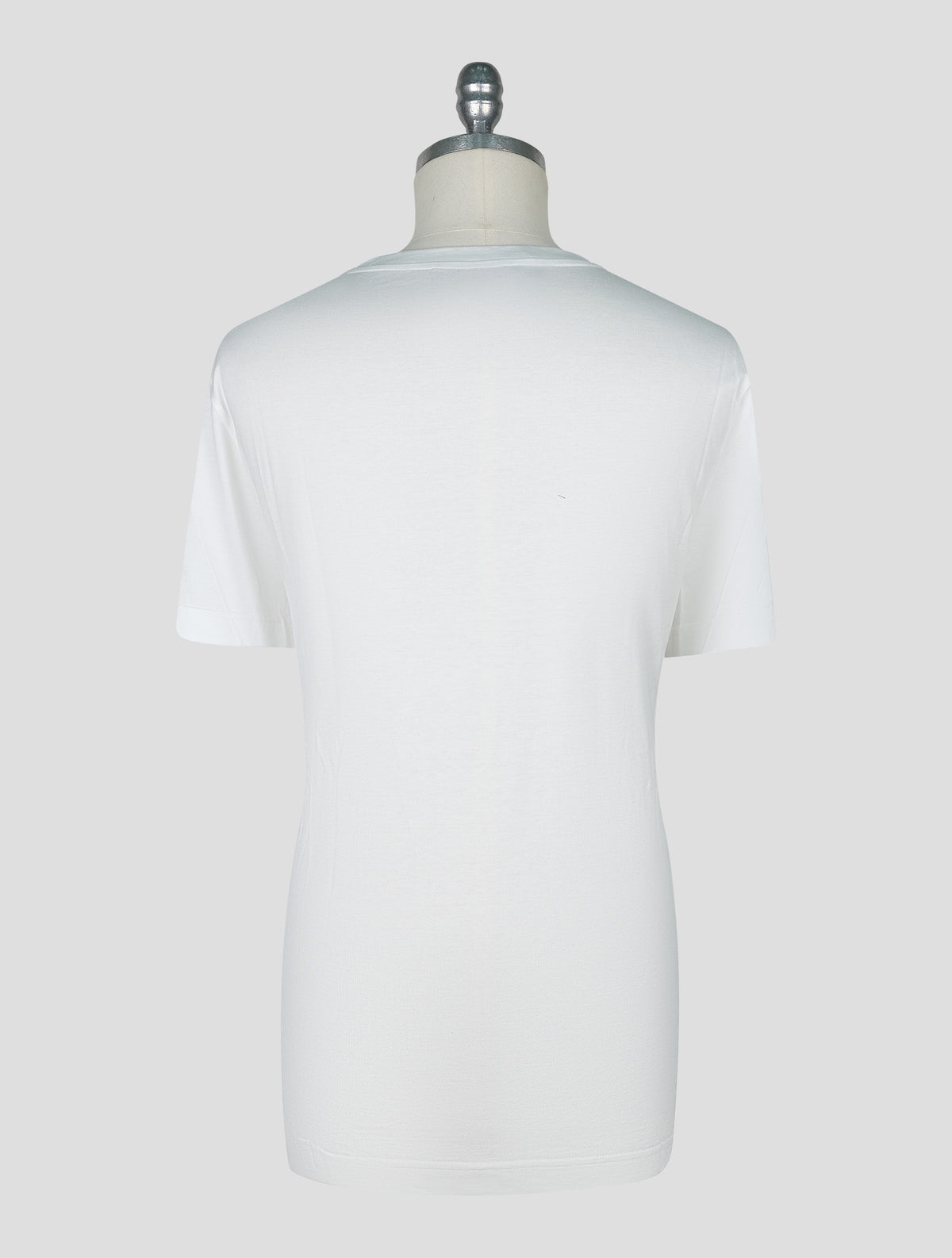 Kiton Knt White Cotton T-Shirt