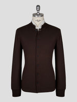 Kiton Knt Brown Cotton Silk Cardigan