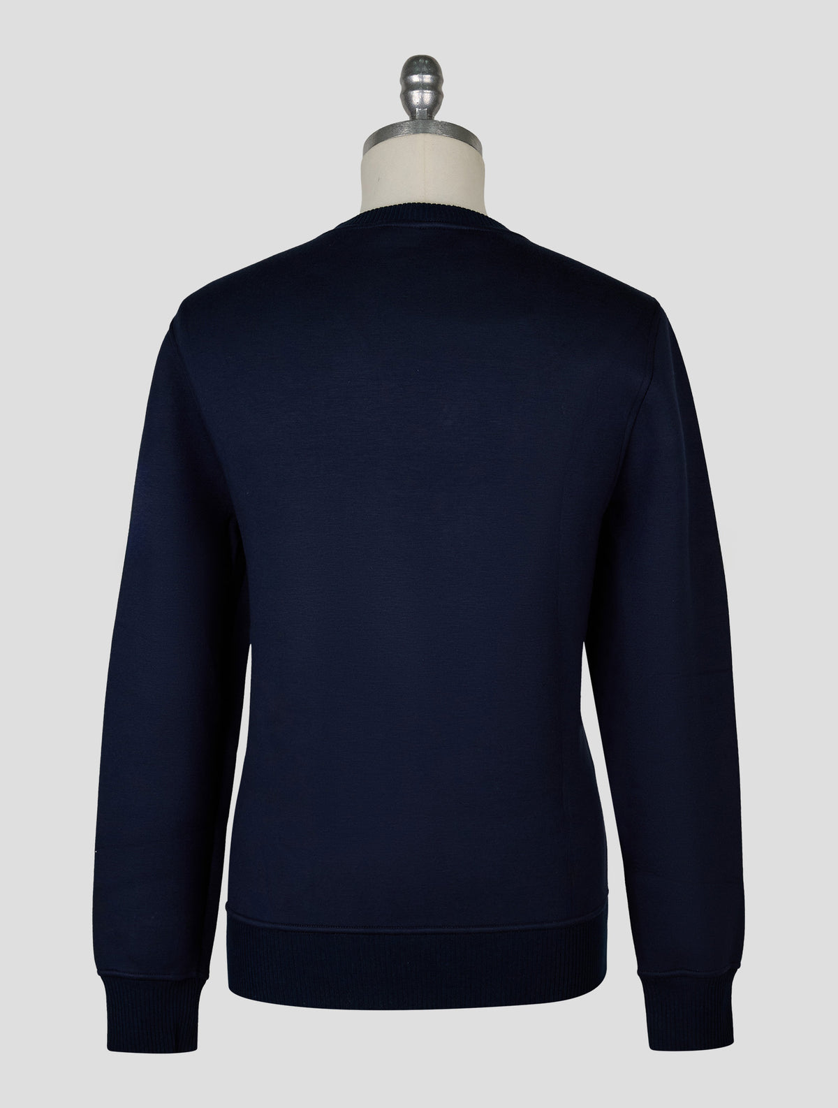 Kiton Knt Dark Blue Viscose Ea Sweater Crewneck