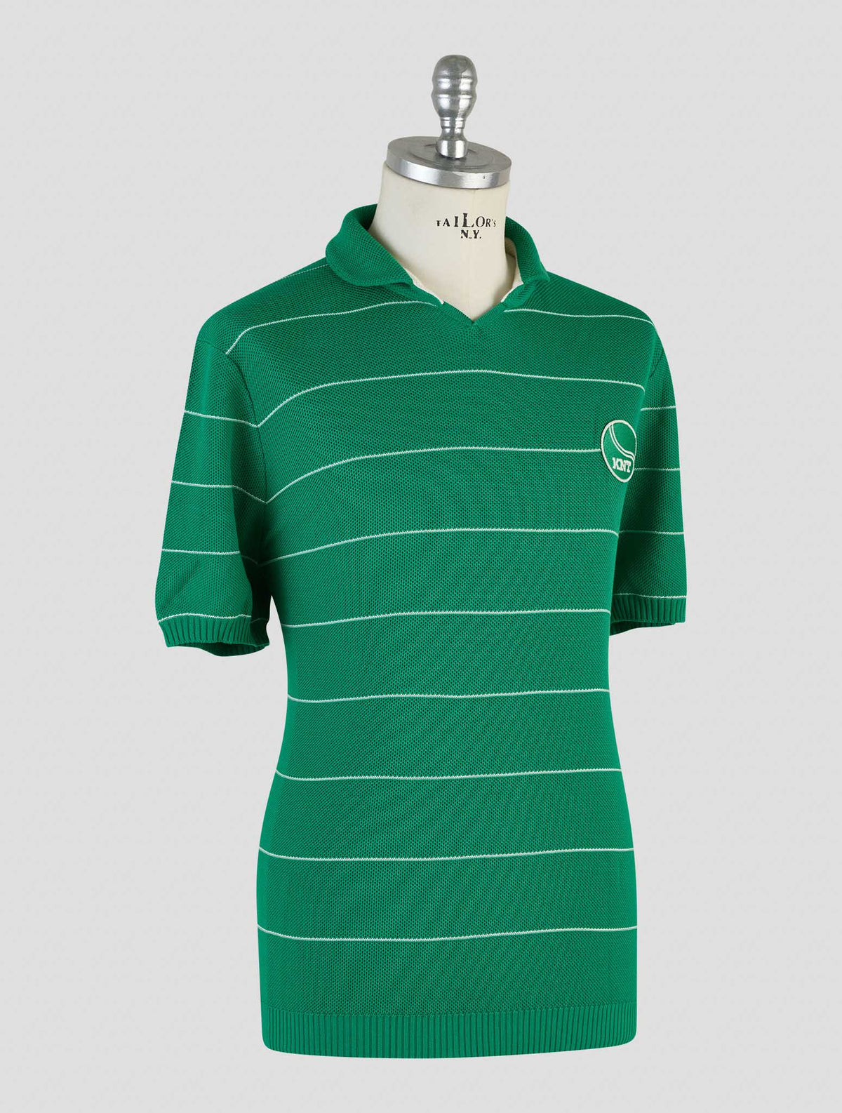 Kiton knt Green Cotton Polo