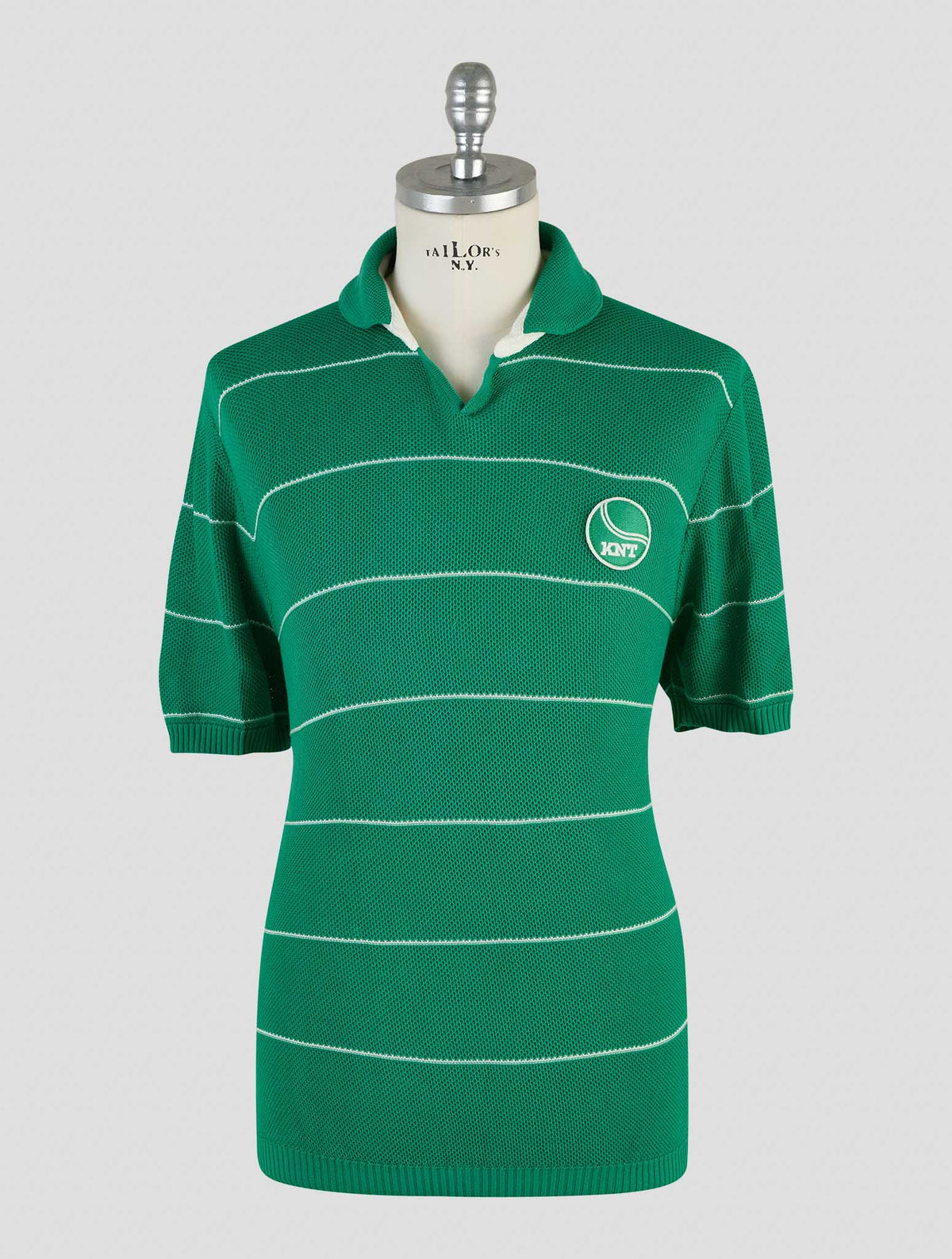 Kiton knt Green Cotton Polo