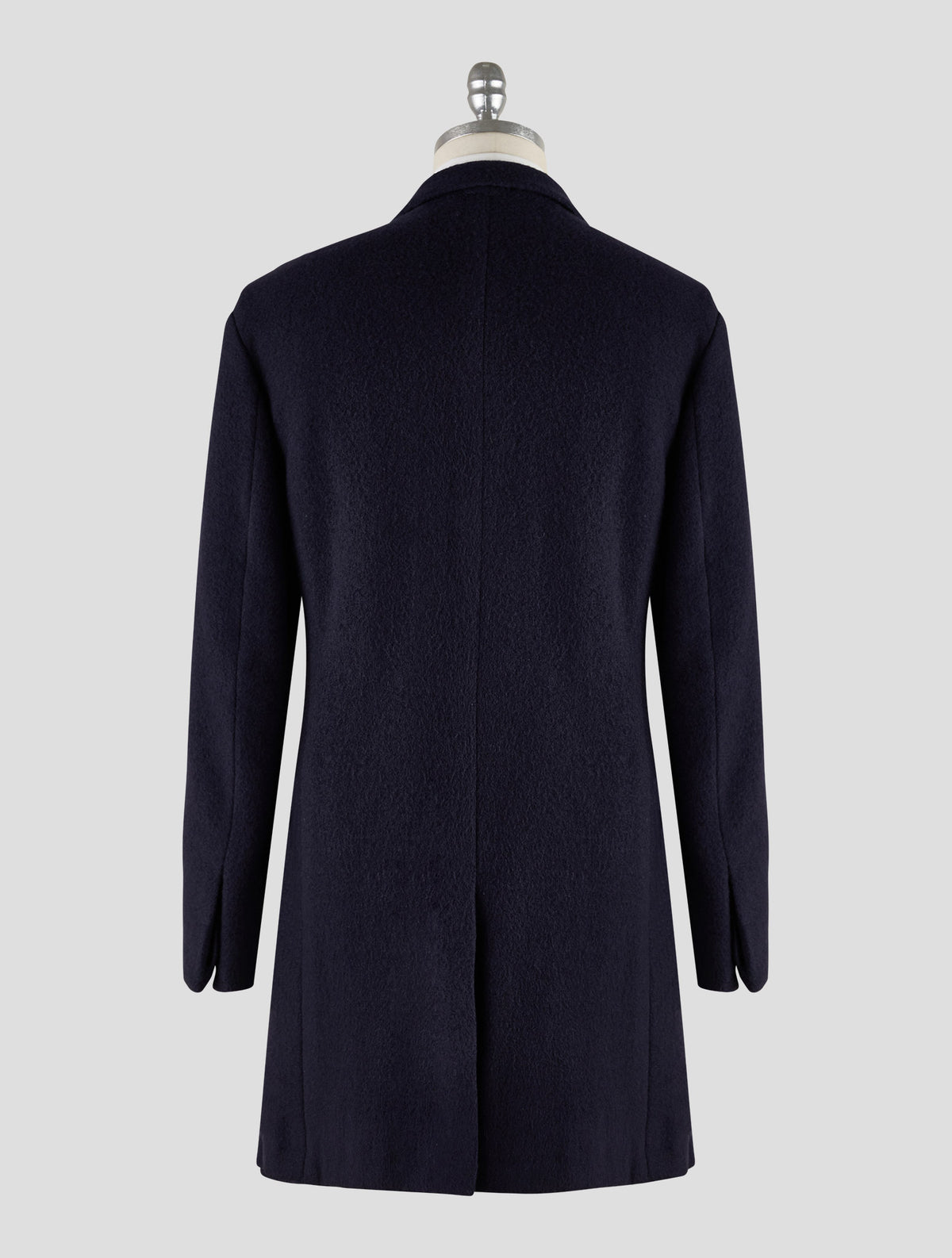 Kiton Knt Dark Blue Cashmere Pa Overcoat